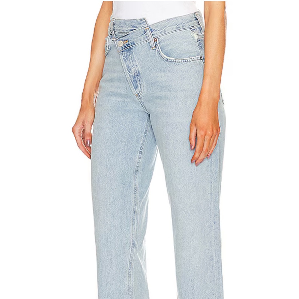 Agolde Los Ángeles criss cross denim - 25 - Picture 6 of 15